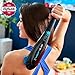 Mighty Bliss Deep Tissue And Back Massager Cordless Handheld Electric Percussion Muscle Massager Machine - Long Handle Full Body Therapy Massager For Neck, Shoulder, Back, Leg, Feet - 6 Heads Included