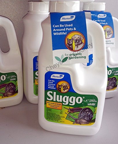 SLUGGO 4 # SHAKER JUG bottle Snail Slug Bait Killer NEW OMRI 4 lb - //coolthings.us