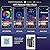65.6ft/20M Led Strip Lights, Long Smart Music Sync 5050 RGB Color Changing Light Strip Bluetooth APP/IR Remote/Switch Box Control Rope Lights LED Lights for Bedroom,Party,Home Decoration,Festival