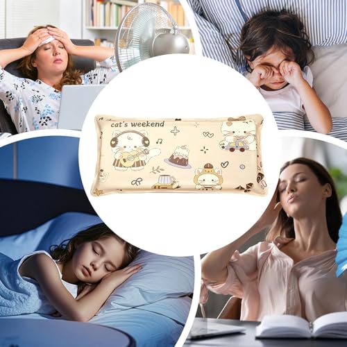 Almohada refrescante pequeña de esponja transpirable para niños y estudiantes 5