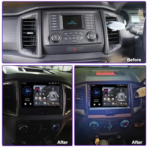 Pantalla Ford Ranger para viajar con Android Auto y música Bluetooth 7