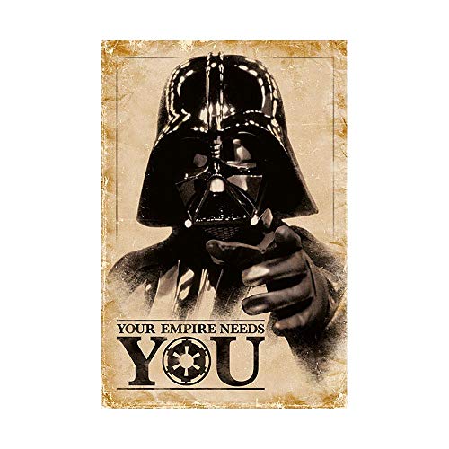 Pyramid intl Maxi Poster Darth Vader Tu Imperio te Necesita