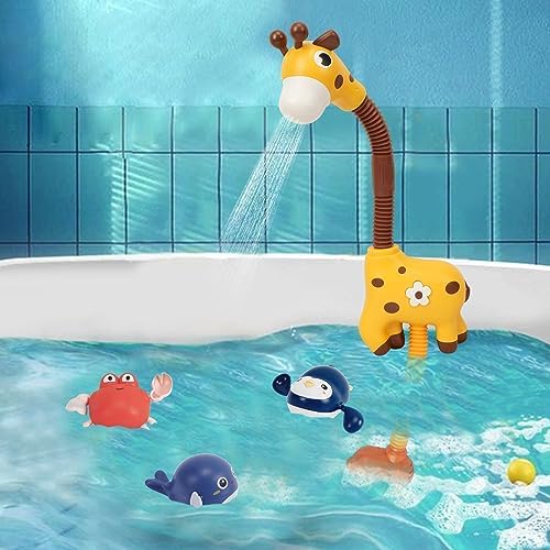 Jouet De Bain Électrique Lapin - 3 Modes De Jets D'Eau, Automatique, Pour Enfants 1-4 Ans, Cadeau Anniversaire