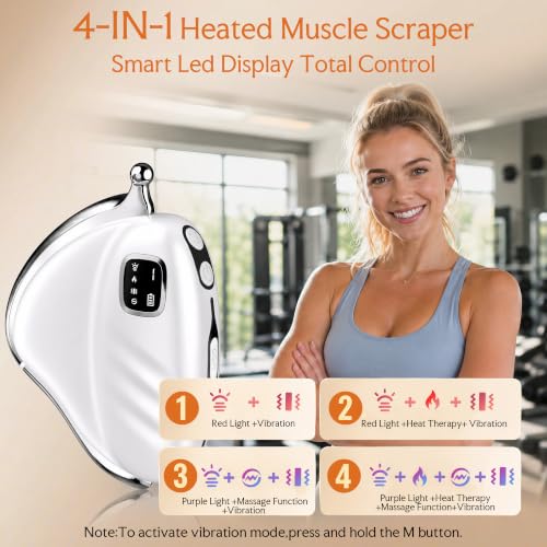 QuestGuts Heated Muscle Scraper for Women Electric Fascia Release Massager - image 2