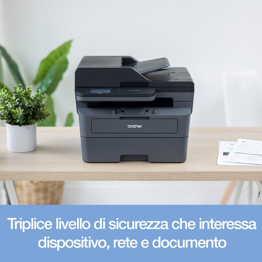 Brother DCP-L2660DW imprimante Multifonction Laser A4 1200 x 1200 DPI 34 ppm WiFi | 2 Mois OFFERTS au Forfait EcoPro