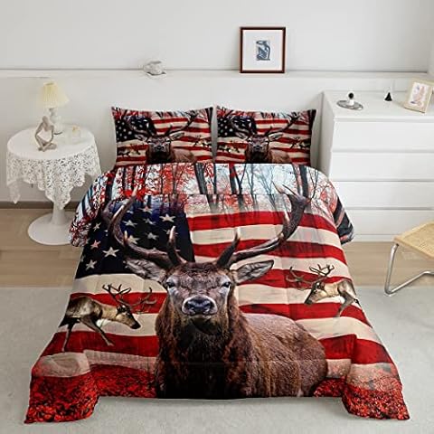 American Flag Comforter Set for Kids Cover