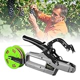 MDXHKK Dispositivo Automatico di Legatura delle Piante Veloci, Legante per Impianti Elettrici Portatili, Macchina per Legare Le Piante per Fattoria, Giardino Botanico, Frutteto, Giardino