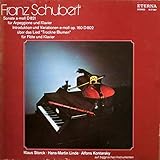 Sonate Für Arpeggione Und Klavier / Introduktion Und Variationen Über Das Lied \'Trockne Blumen\' Für Flöte Und Klavier [Vinyl LP]