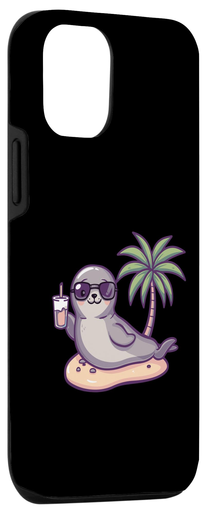 iPhone 15 Cute Seal On Beach - Image 3