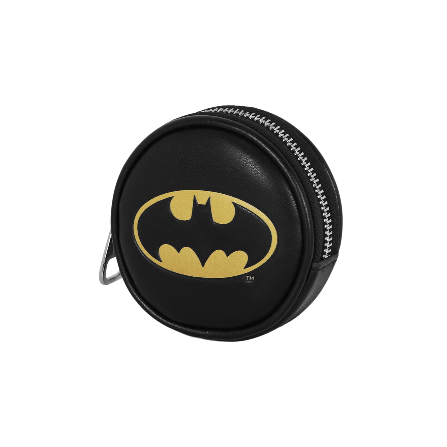 Karactermania Batman Batsignal-Cookie Coin Purse, Black, 8.7 x 8.7 cm
