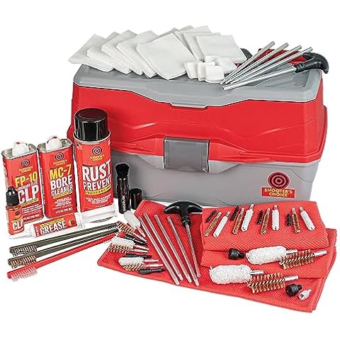 Shooter's Choice Bullseye Box Universal Rifle, Pistol, Shotgun Cleaning Kit Cover