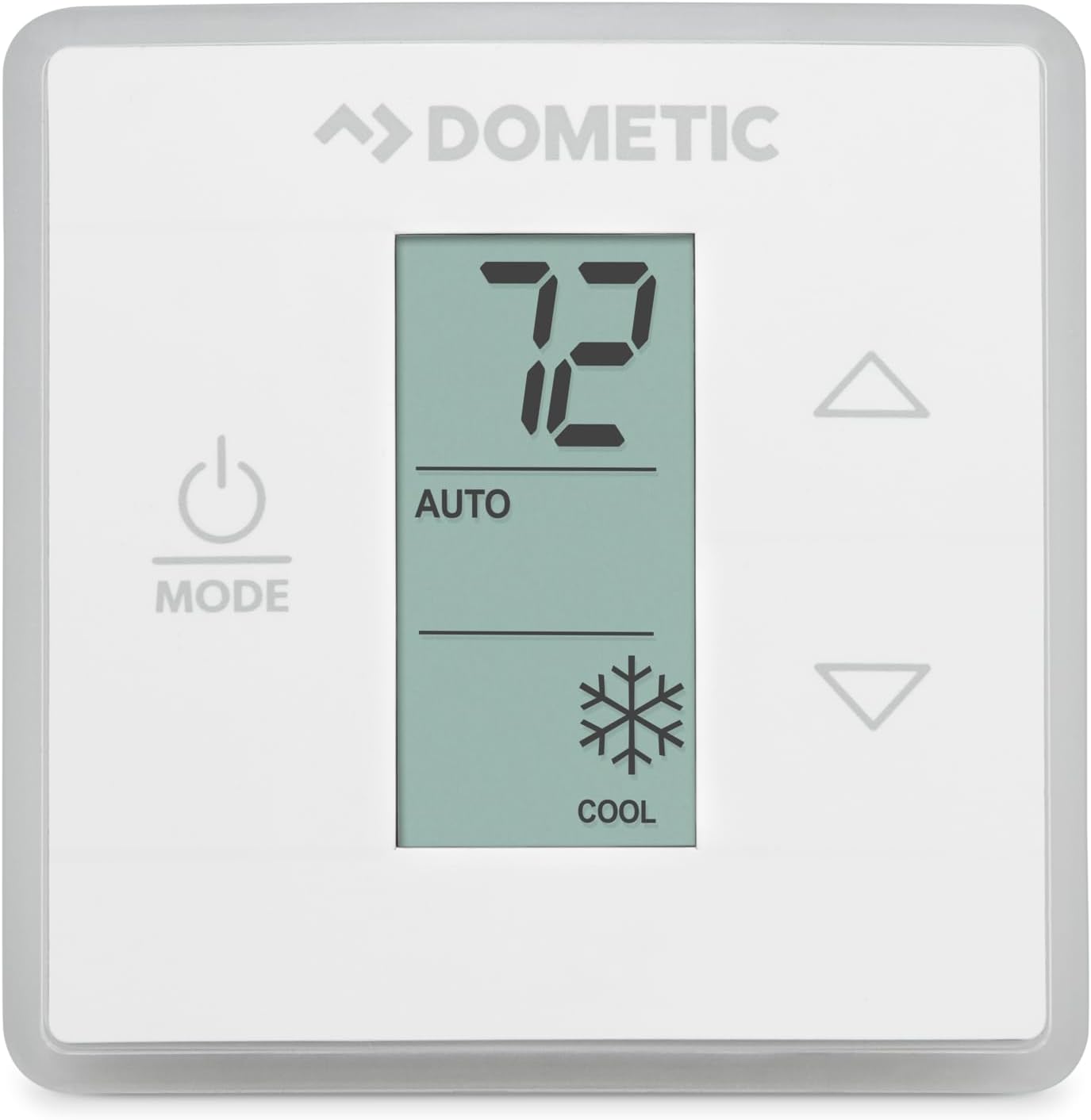 Polar White Digital Programmable Single Zone Wall Thermostat
