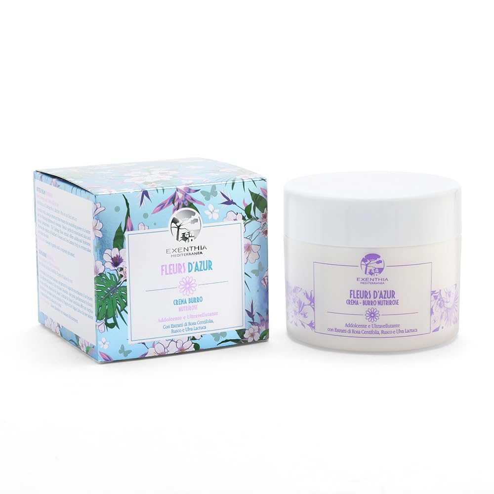Fleurs D'Azur Crema Burro Corpo Nutrirose 200ml - Exenthia Mediterranea