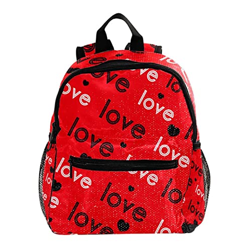 Sac à dos enfants rouge 30,5 cm avec bretelles ajustables