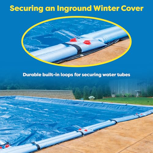 Cobertor rectangular para piscina 20' x 40' miniatura 6