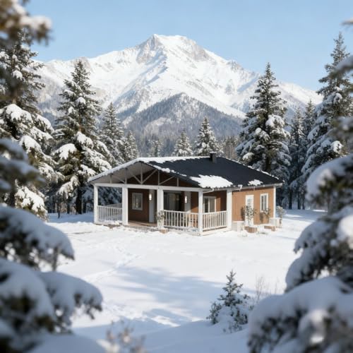 Modern Prefab Tiny Home for Sale 20FT Portable Modular House with a Fully Equipped Bedrooms and Kitchen Expandable Container House for Minimalist Living, Guest Suite or Backyard Office - Image 3