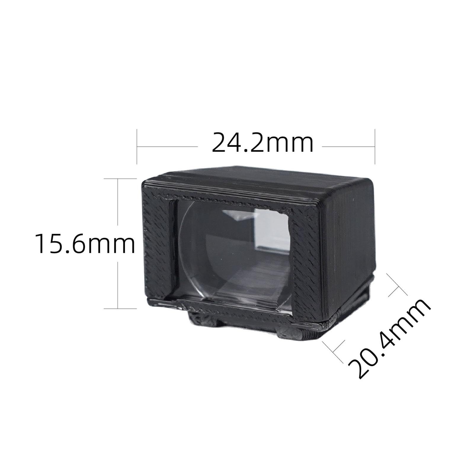 Visor óptico Externo para cámara Profesional, práctico, de Rendimiento y Durabilidad Accesorio de Repuesto para 2 3, 28mm
