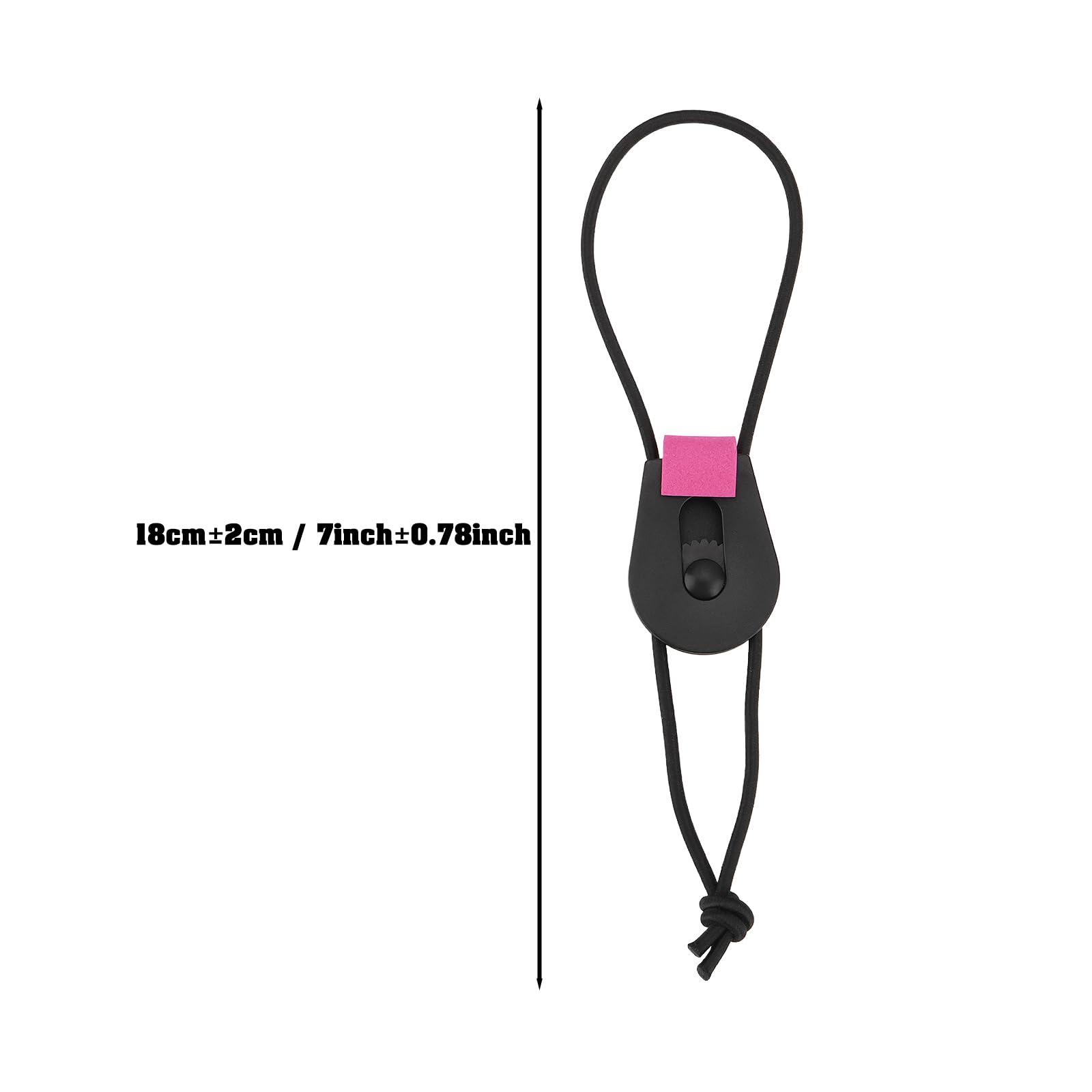 Create idea 4 Correas de Pesca de 18 cm Cuerda Elástica para Caña de Pescar Correas para Caña de Pescar Cinturones para Caña de Pescar Lazos para Caña de Pescar para Pesca con Señuelos Al Aire Libre