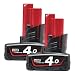 Produktbild Milwaukee Akku-Doppelpack 2x M12 B4 12V / 4.0 Ah Red Li-Ion Akku