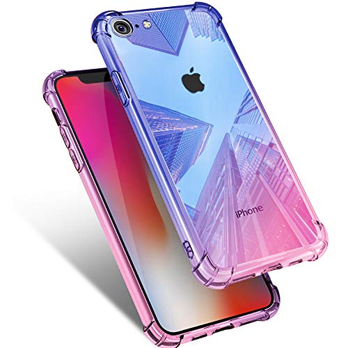 iPhone 6 Plus �p �P�[�X iPhone 6s Plus �p �P�[�X �N���A �ϏՌ� ���^ �O���f�[�V���� ���� TPU�o���p�[ ���^ �y�� ���o���Ղ� �S�ʕی� �J�o�[ ���w���b�L���H ������� �C�菝�h�~ �w��h�~ �X�g���b�v�z�[���t�� 