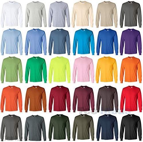 Gildan Long Sleeve T-Shirt Blank Plain 