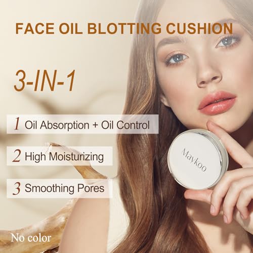 face oil blotting cushion instead of oil blotting paper sheets for oily skin oil absorbing liquid mattifying cushion moisturizing amp smoothing pores with natural tea tree oil control for make up