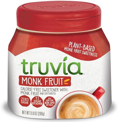 TRUVIA SWEETENER MONK FRUIT JAR 9.8OZ