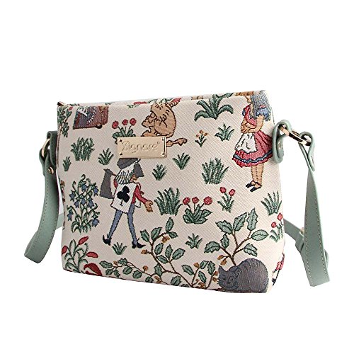 Image of Signare Tapestry Crossbody Bag Sling Shoulder Purse for Women