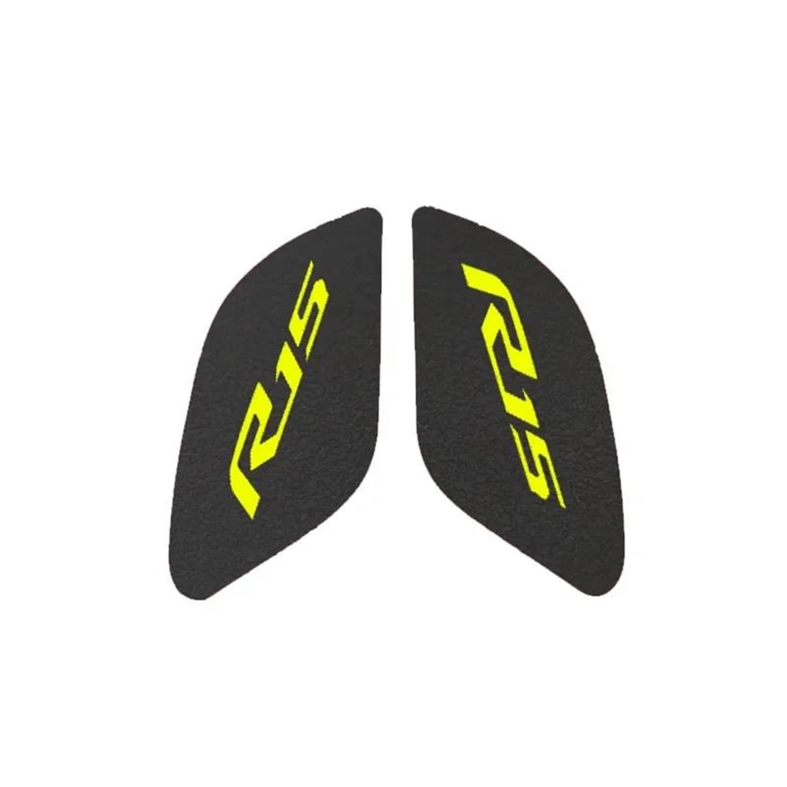 Fkhbzm Style 2 Motorcycle Fuel Tank Pads Sticker Decal Knee Traction Side For Yamaha R15 Yzf Yzfr15(Style 2)