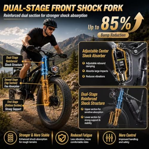 fregogo AWD Electric Bike 6000W Peak