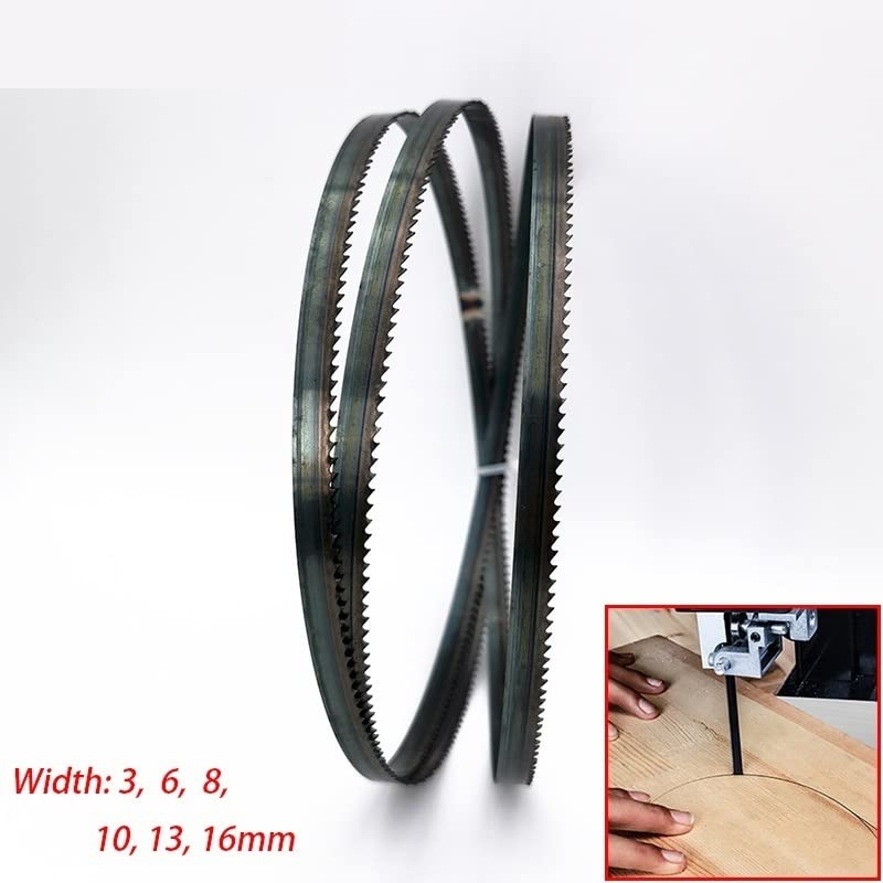 2 sztuki 12" 2215 mm Krzywa cięcia brzeszczotów taśmowych (szerokość 6, 8, 10, 13, 16 mm). Brzeszczot bimetaliczny 12 cali M42 do cięcia twardego drewna.(Width 13mm,8 Tooth)