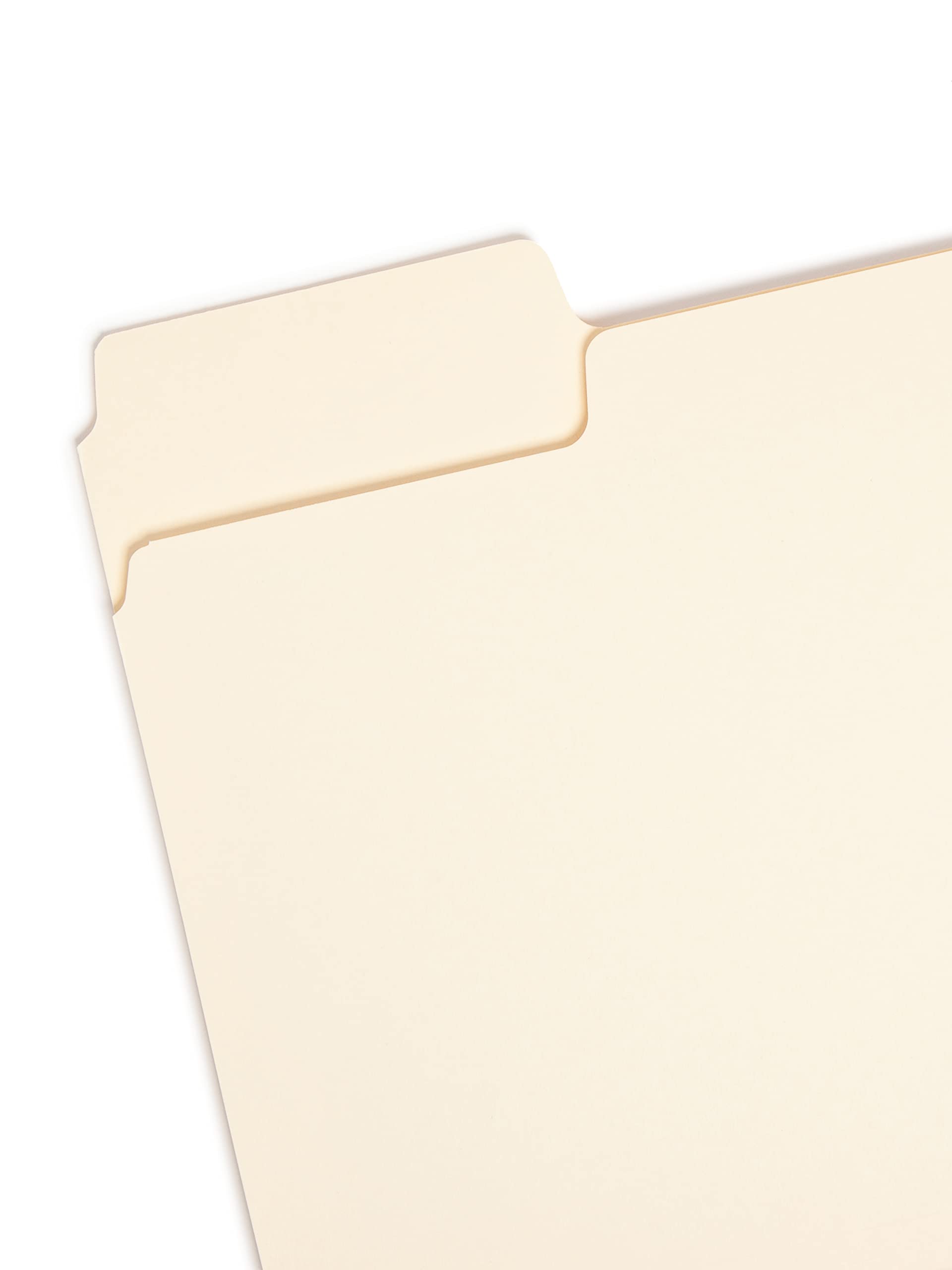 Super Tab Folders,Letter, 1/3 Cut Tab, Ltr, 11pt,24/BX, Manila, Sold as 1 Package