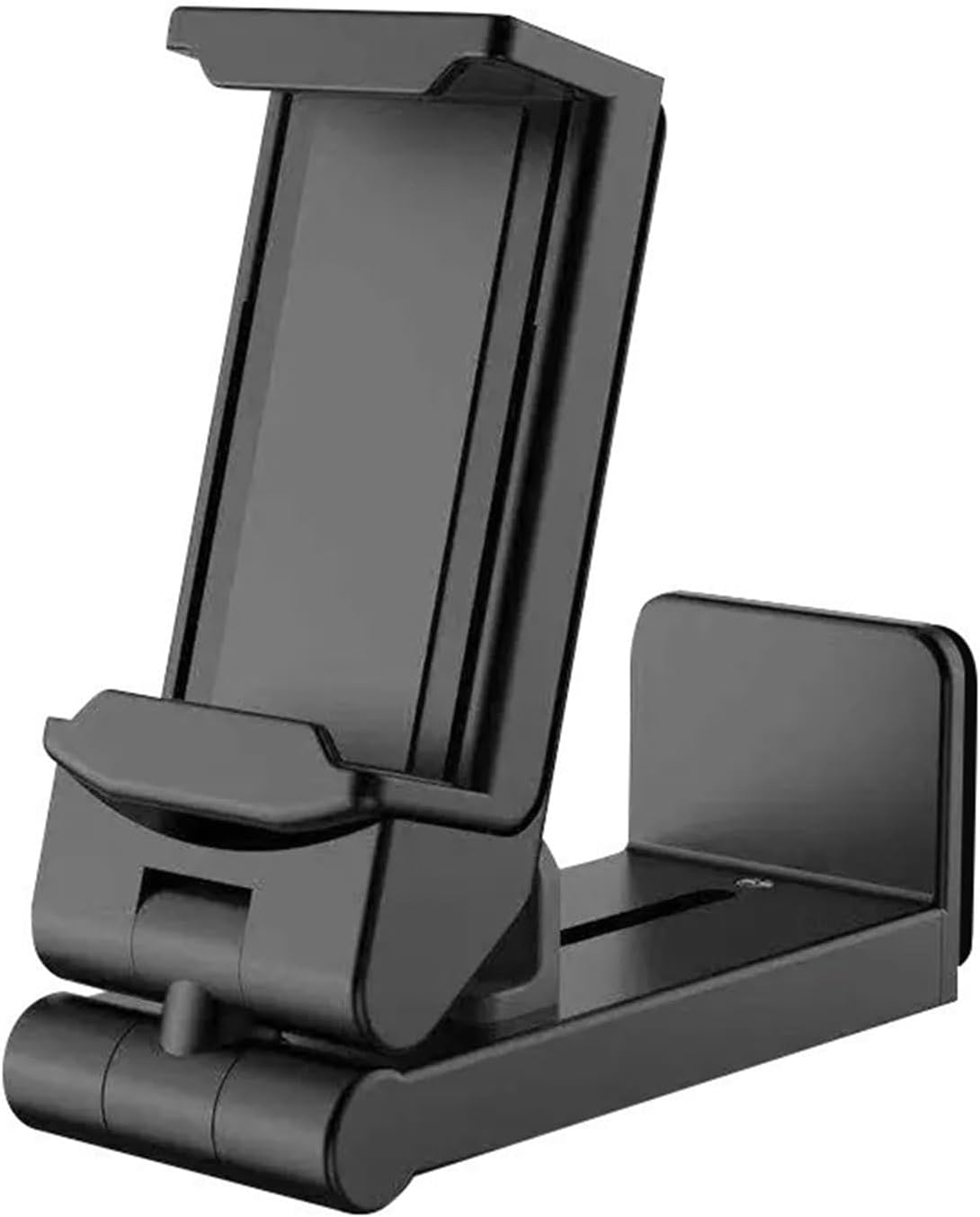 Handsfree Phone Holder Travel Essential for Work Trip Home with Full Rotating Foldable Design and Strong Clamp Airplanes Phone Holder Mount