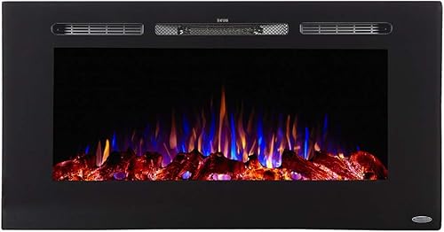 Miniatura 2 de Touchstone Sideline - Chimenea eléctrica empotrable