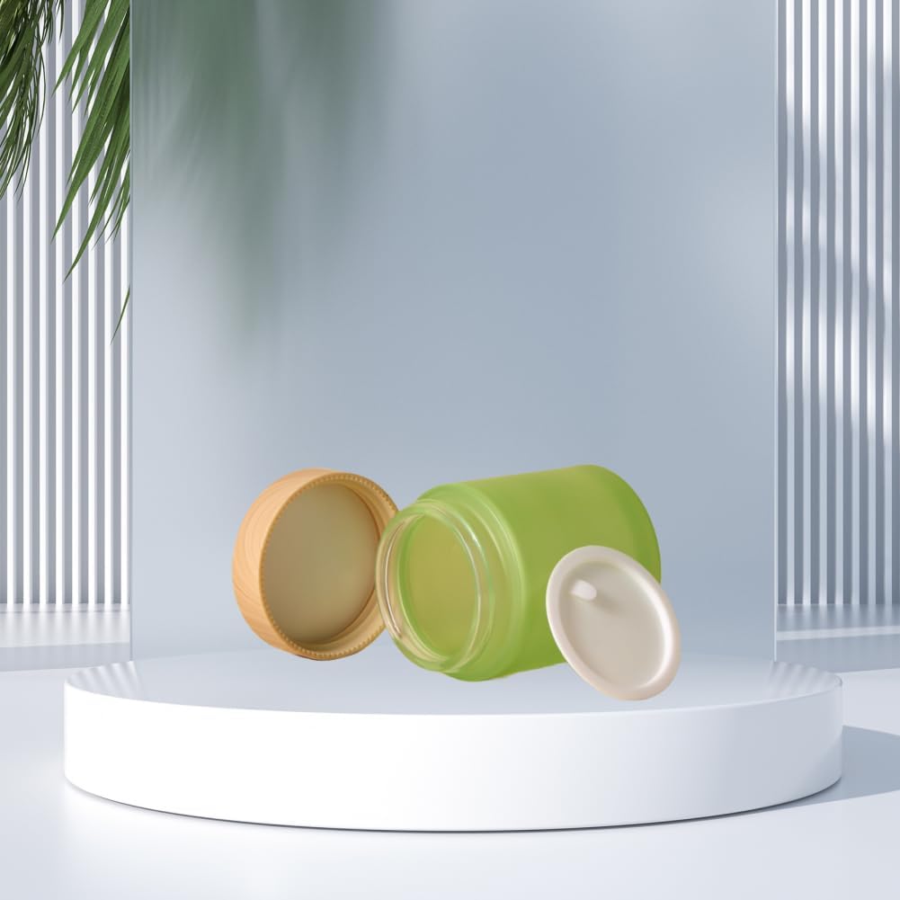 100g Glass Jars Cosmetic Container Jars,Refillable Empty Containers image 5
