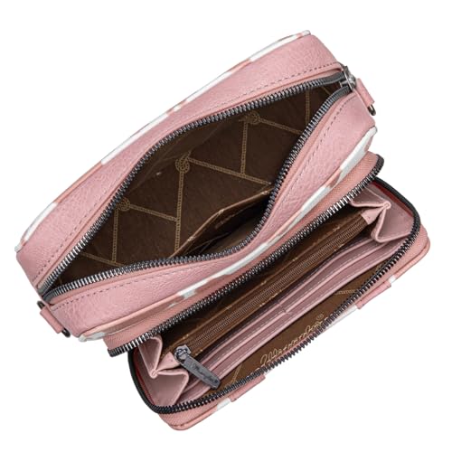 Image of Wrangler Crossbody Bag for Women Western Cowgirl Crossbody Purses with Guitar Strap