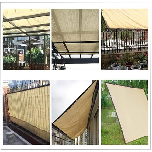 Mallas solares para jardín y plantas exterior tejido sombreado 90% para pérgola de patio 8