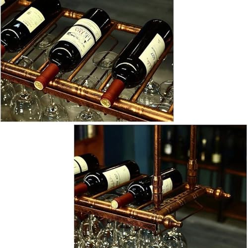 Soporte de Botellas de Vino para Techo 120x30 cm miniatura 4