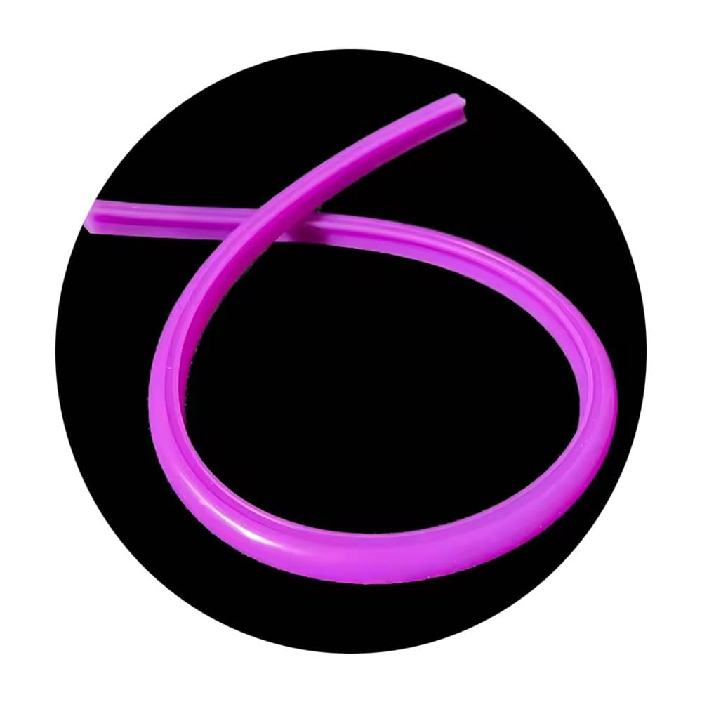 12 mm separate Silikon-LED-Streifenabdeckung – flexibler Neonröhren-Diffusor, 3 Meter, 11 Farben, 1 Stück(Purple)