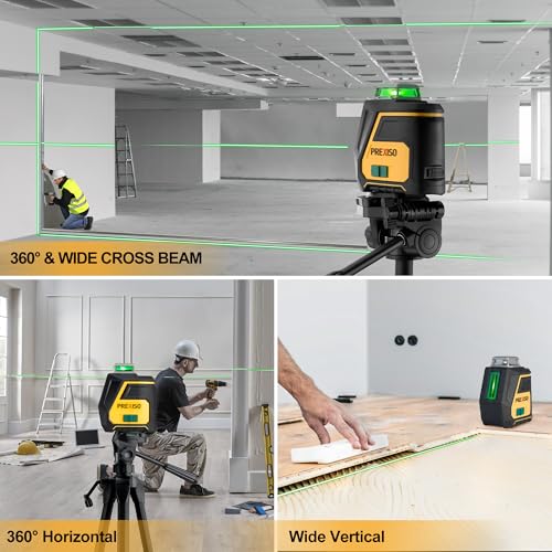 Prexiso 360 Laser Level With Tripod thumb #5