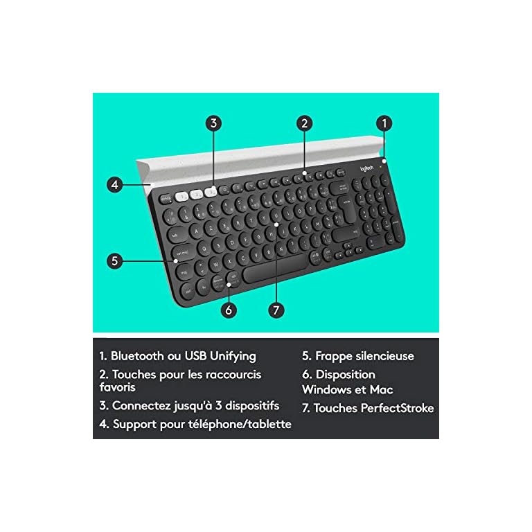 Logitech K780 Multi Device Wireless Keyboard Buy Online UK