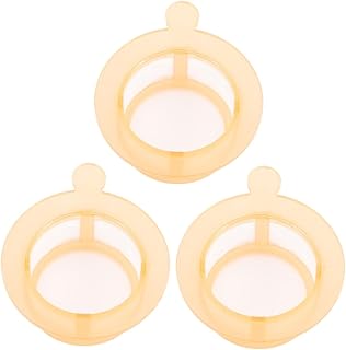 Baluue 3pcs Cell Filter Small Cell Strainer Cell Mesh Strainers Laboratory Cell Filters Disposable Tool Filter Cell Sieve Yellow Polypropylene, Nylon Cell Filters Laboratory Accessories