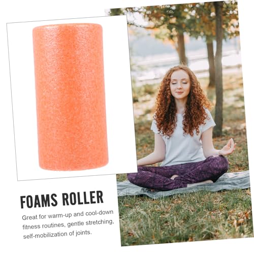 BESTonZON Foam Muscle Massage Roller Yoga Fitness Massage Roller Epp Material 30x15cm Orange for Muscle Release and Back Relief miniatura 3