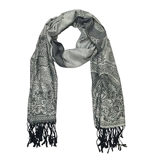 Women's Fahsion Large Fringe Printed Patterns Colorful Shawl Scarf Wrap