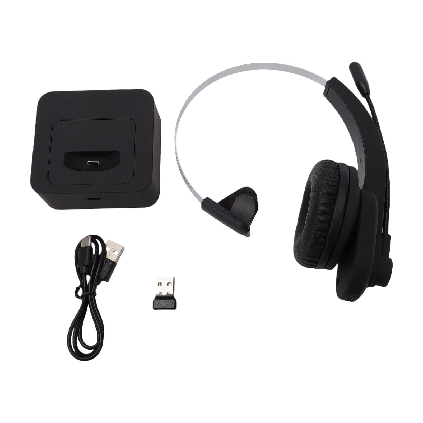 Tangxi Casque Bluetooth Trucker, Casque Intra-auriculaire BT 2,4 G avec