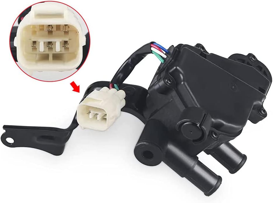 Coolant Control Water Valve 16670-21010 Compatible with 2004-2009 Toyota Prius 4 Cyl 1.5L 601-021