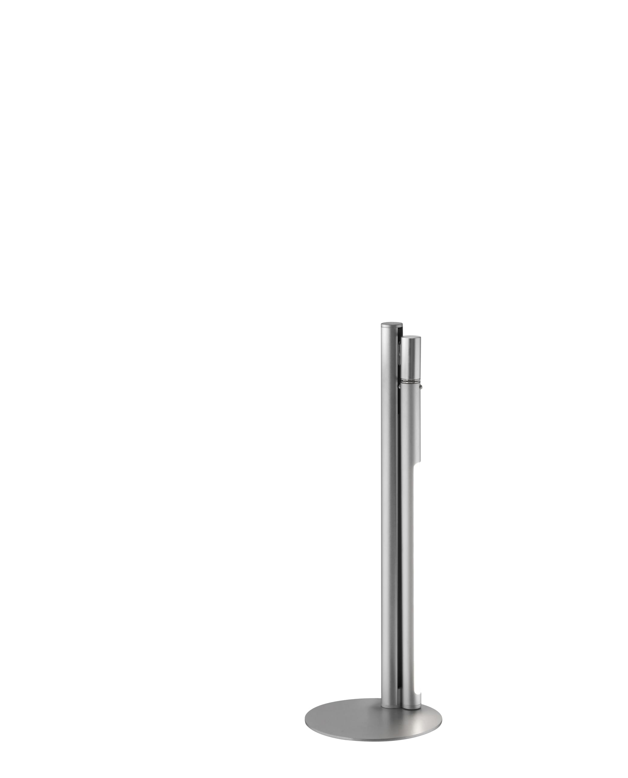 ALCO-Albert - Lampada da scrivania a LED dimmerabile argento 8,5 Watt | Moderna lampada da tavolo con 3 livelli di luminosità, tecnologia LED e utilizzo flessibile in ufficio o in home office