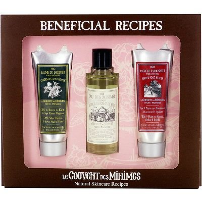 Le Couvent Des Minimes 3-Piece Set BENEFICIAL RECIPES Daily Essentials Set: Hand Cream, Fragrance and Foot Cream