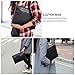 ARTIBETTER Alligator Printed Clutch Bag Envelope Purse Black Fashion Woman Bag Creative Handheld for Women
