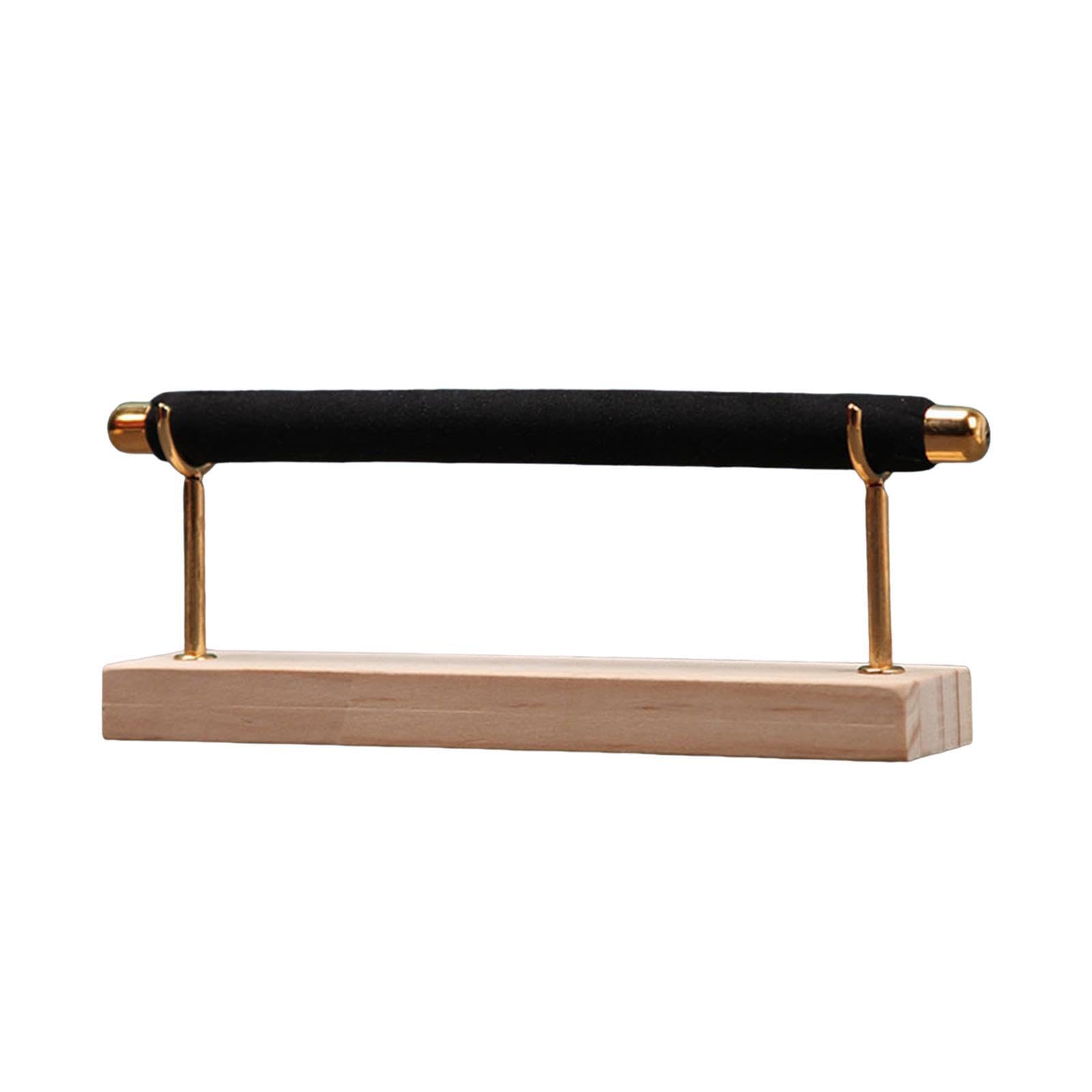 PIXZCSA Rings Display Holder Rings Organizer Crafted With, Black, 1 layer